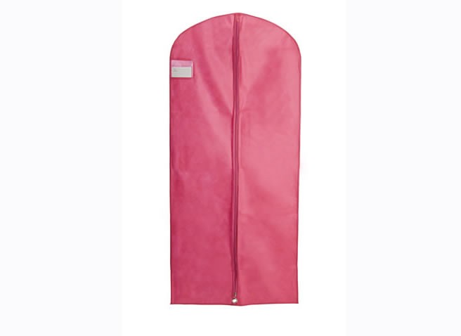 Housse pour robe de soirée MEL 60/9 — housse à vêtements en Polypropylène / Non tissé, 152 cm x 63 cm, personnalisable aux couleurs de votre marque
