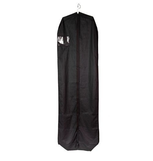 Housse pour robe de mariée en coton NAT/WED — housse à vêtements en Coton, 183cm x 61cm x 13/25cm, personnalisable aux couleurs de votre marque